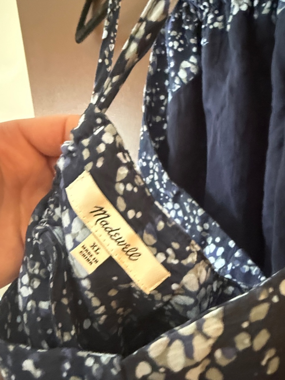 Madewell Strappy High-Neck Midi Dress - Picture 7 of 7